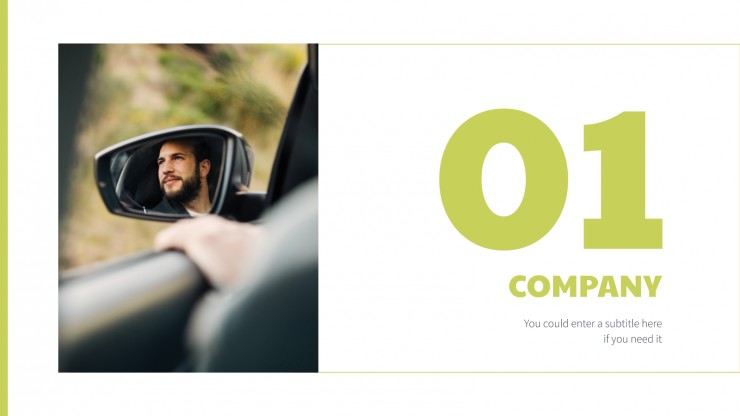 Car Marketing Plan presentation template
