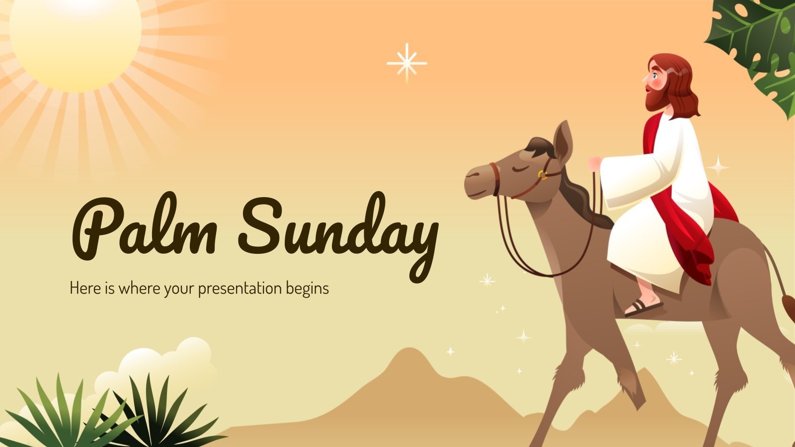 Palm Sunday Presentation