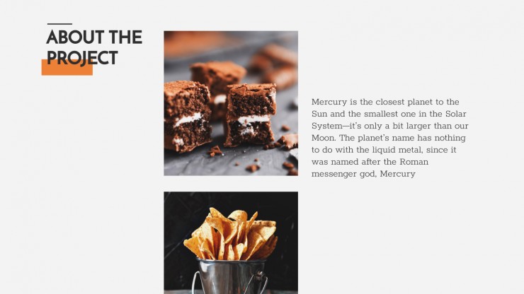 Modelo de apresentação Reunião do setor gastronômico