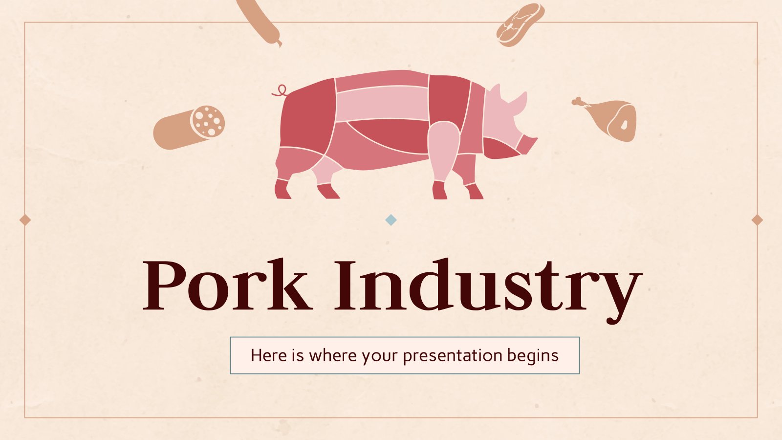 Pork Industry presentation template 