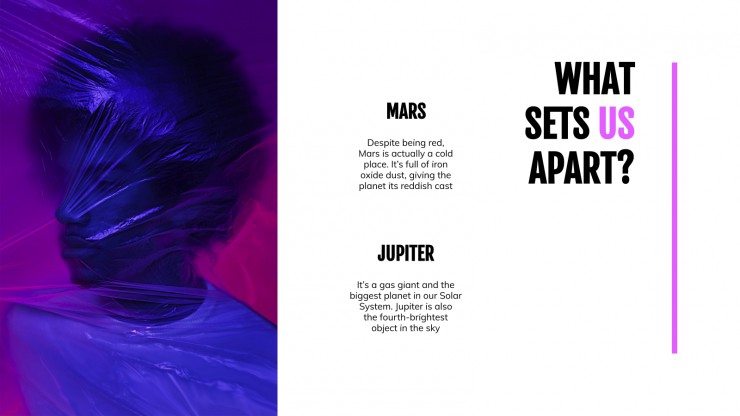 Neon Agency presentation template