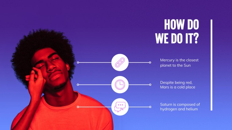 Neon Agency presentation template