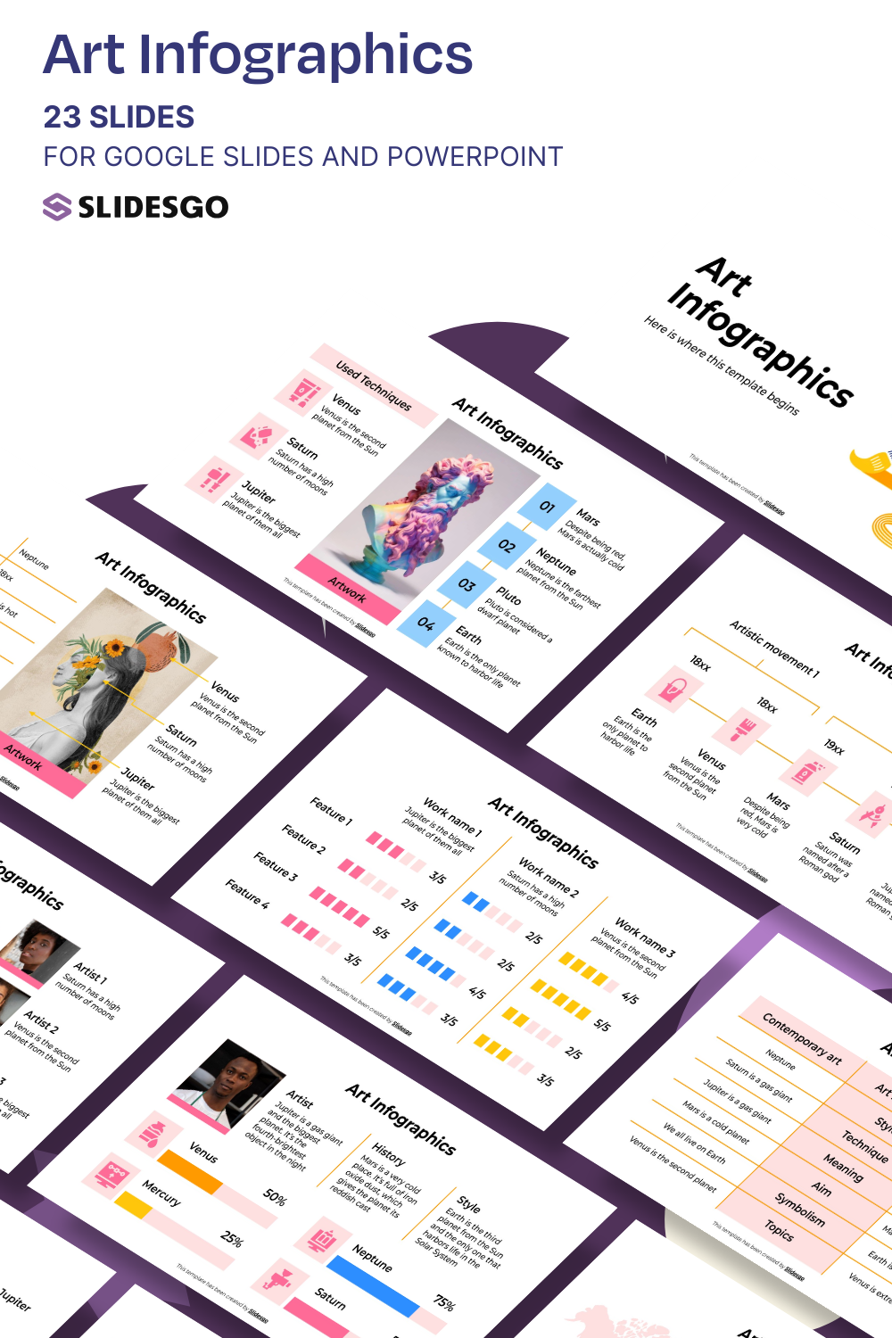 Art Infographics Template
