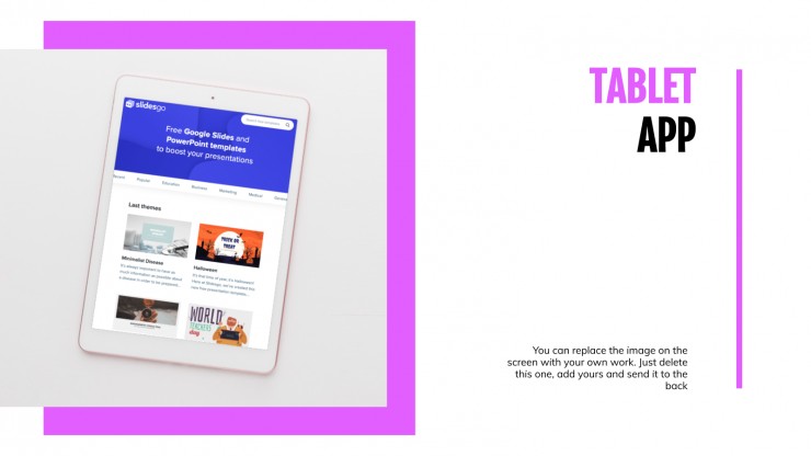 Neon Agency presentation template