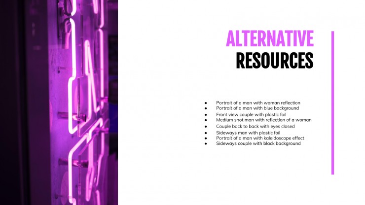 Neon Agency presentation template