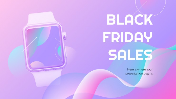 Black Friday Sales presentation template