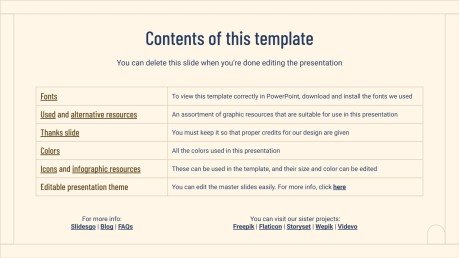 Corporate Classification Chart presentation template 