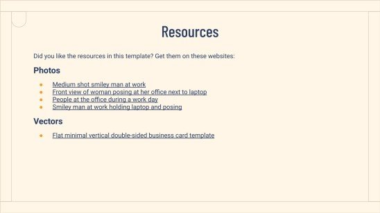 Corporate Classification Chart presentation template 