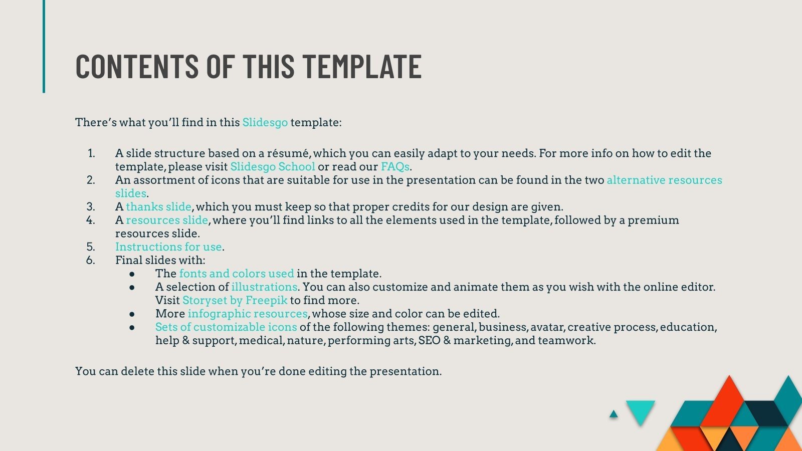 My Creative Resume Google Slides And Powerpoint Template