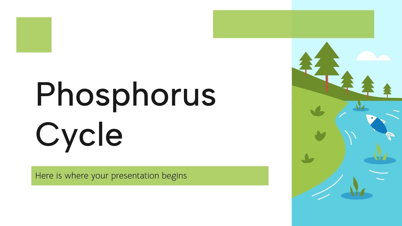 Cycle du phosphore Modèles de présentation