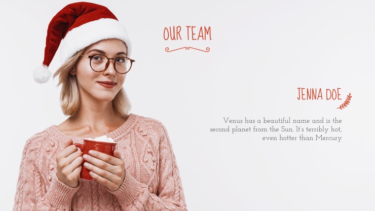 Atelier de Noël : Modèles de présentation
