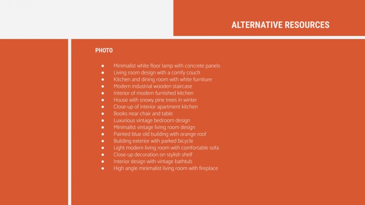 Real Estate Listing presentation template