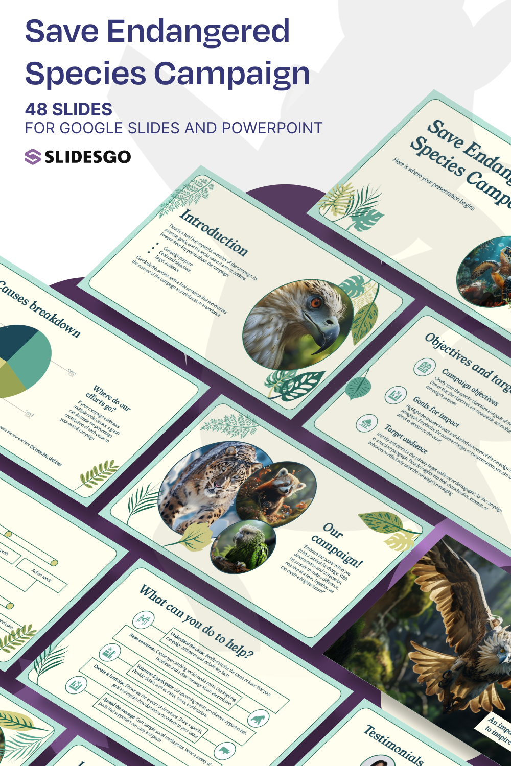 Save Endangered Species Campaign Presentation