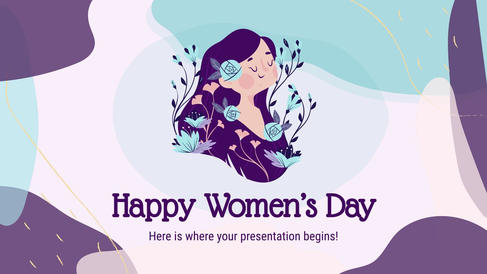 Women's Day Social Media presentation template 