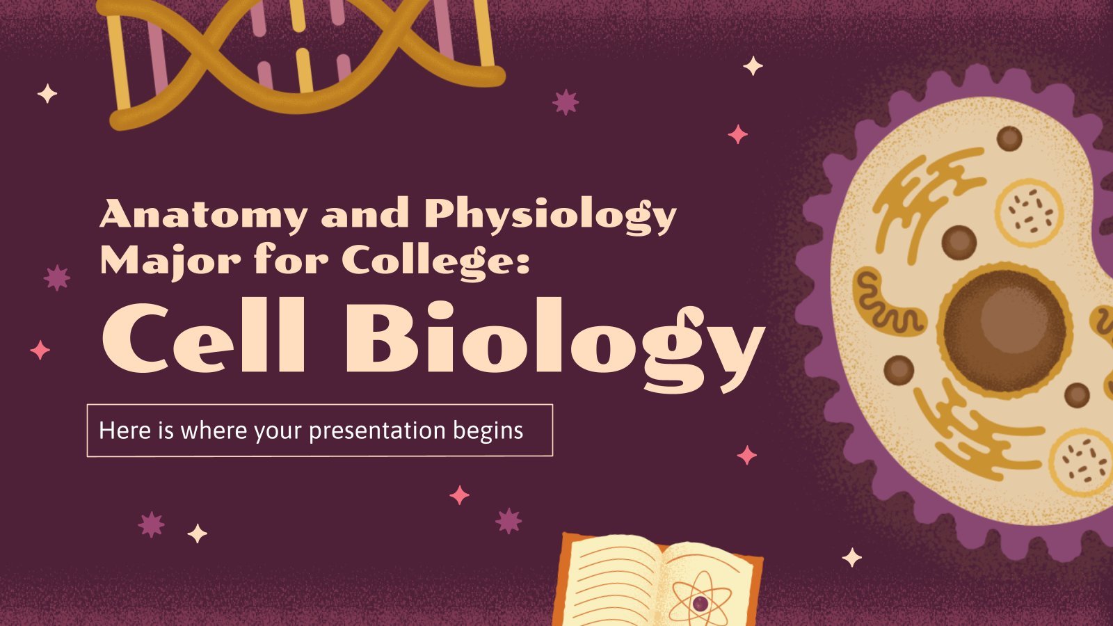 Plantilla de presentación Especialización en Anatomía y Fisiología: Biología Celular