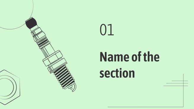 Automotive Engine Company Profile Presentation