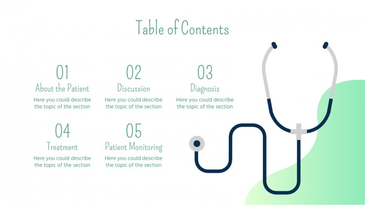 Cas clinique 06-2019 : Modèles de présentation