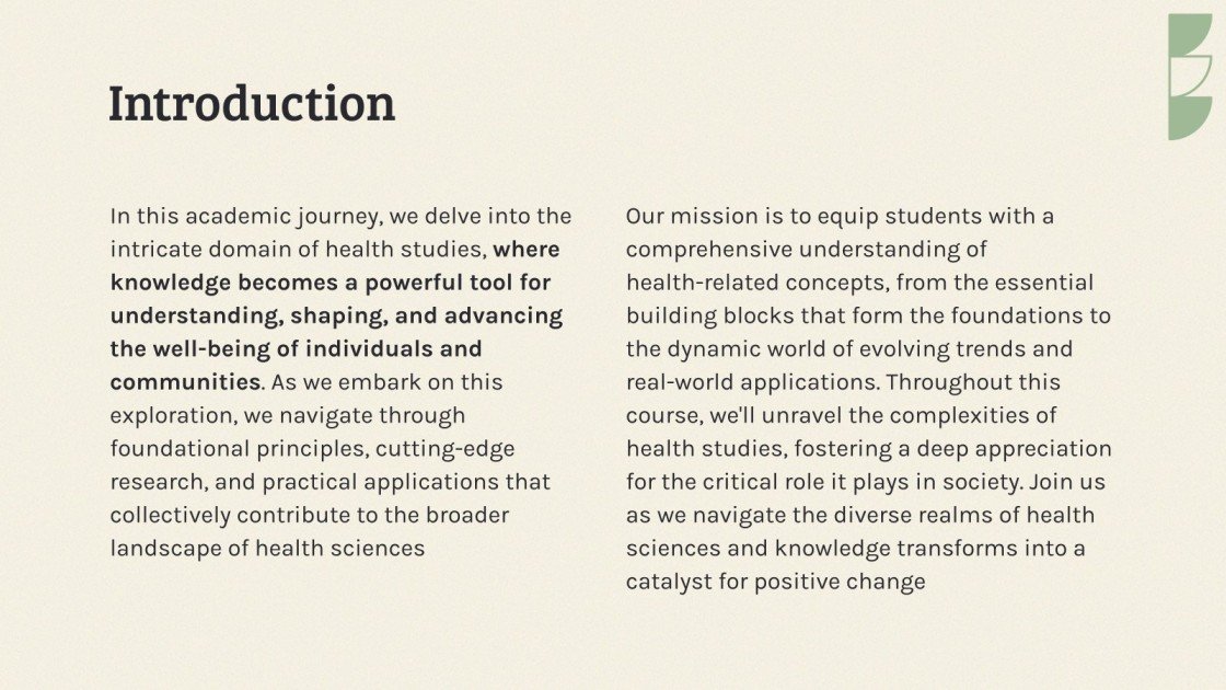 Research Methods in Public Health - Bachelor