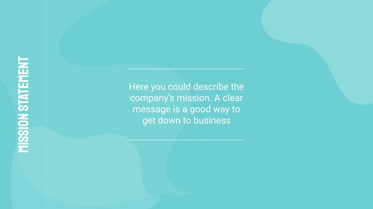 Water Resources Business Plan presentation template