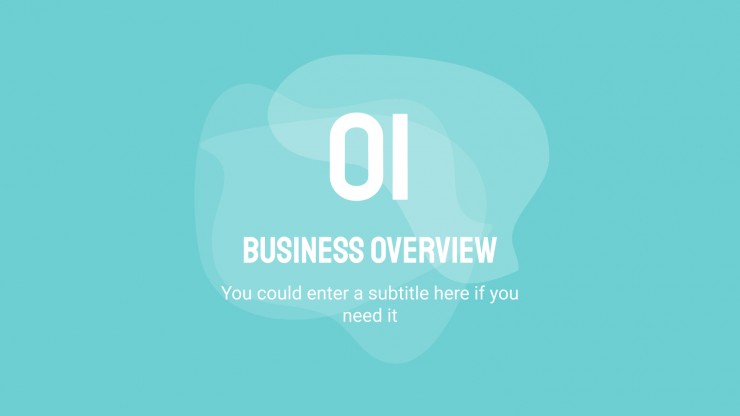 Water Resources Business Plan presentation template