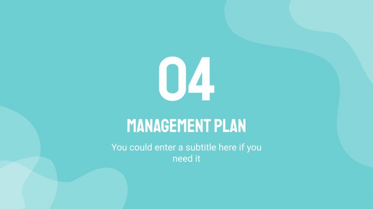 Water Resources Business Plan presentation template