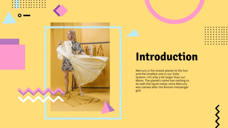 Plantilla de presentación Pitch deck para startup de venta online