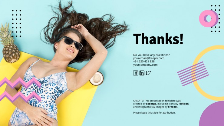 Plantilla de presentación Pitch deck para startup de venta online