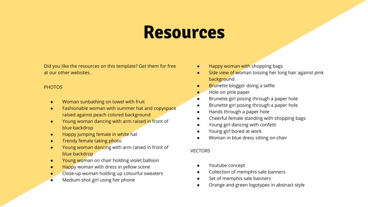 Plantilla de presentación Pitch deck para startup de venta online