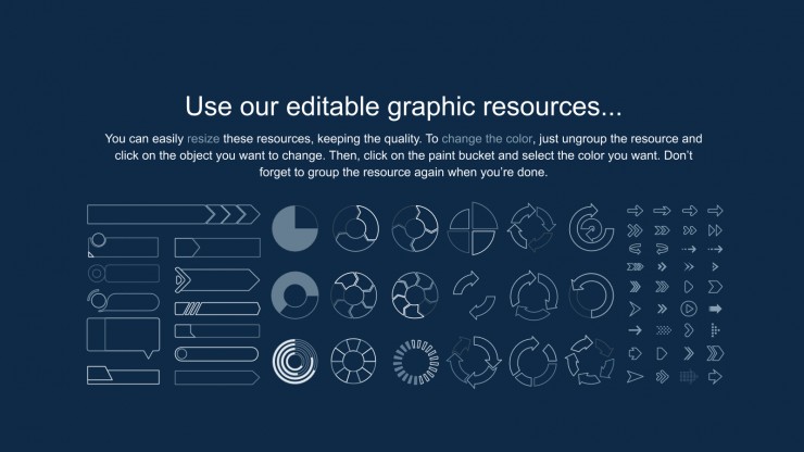 Plantilla de presentación Pitch deck para startup de venta online