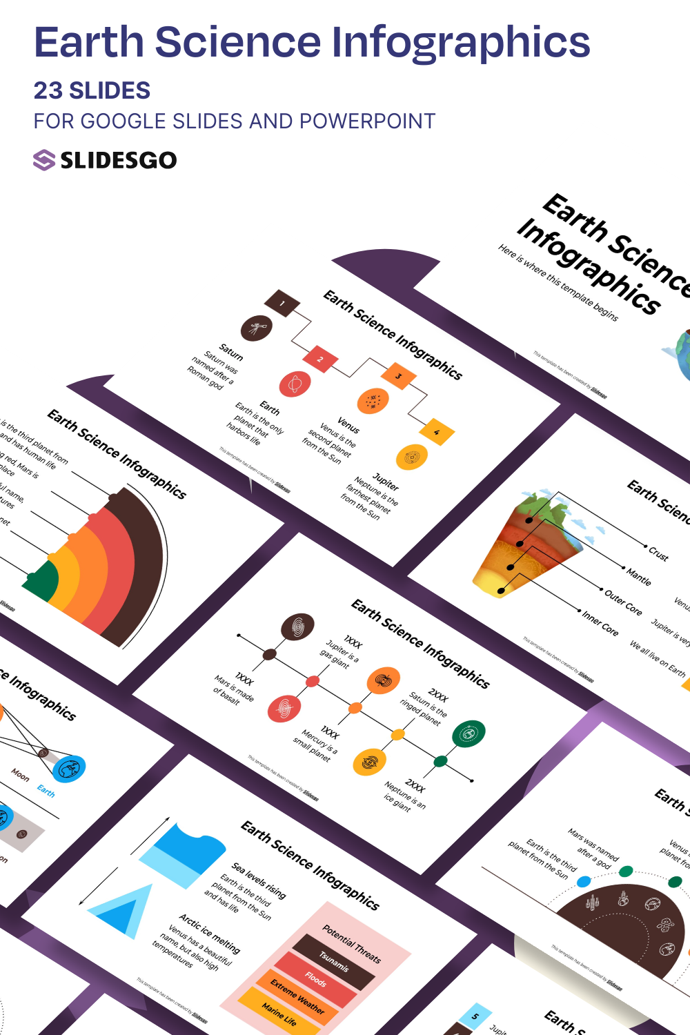 Earth Science Infographics Template