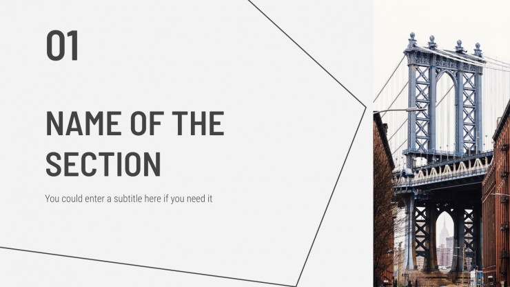 Annual Report presentation template