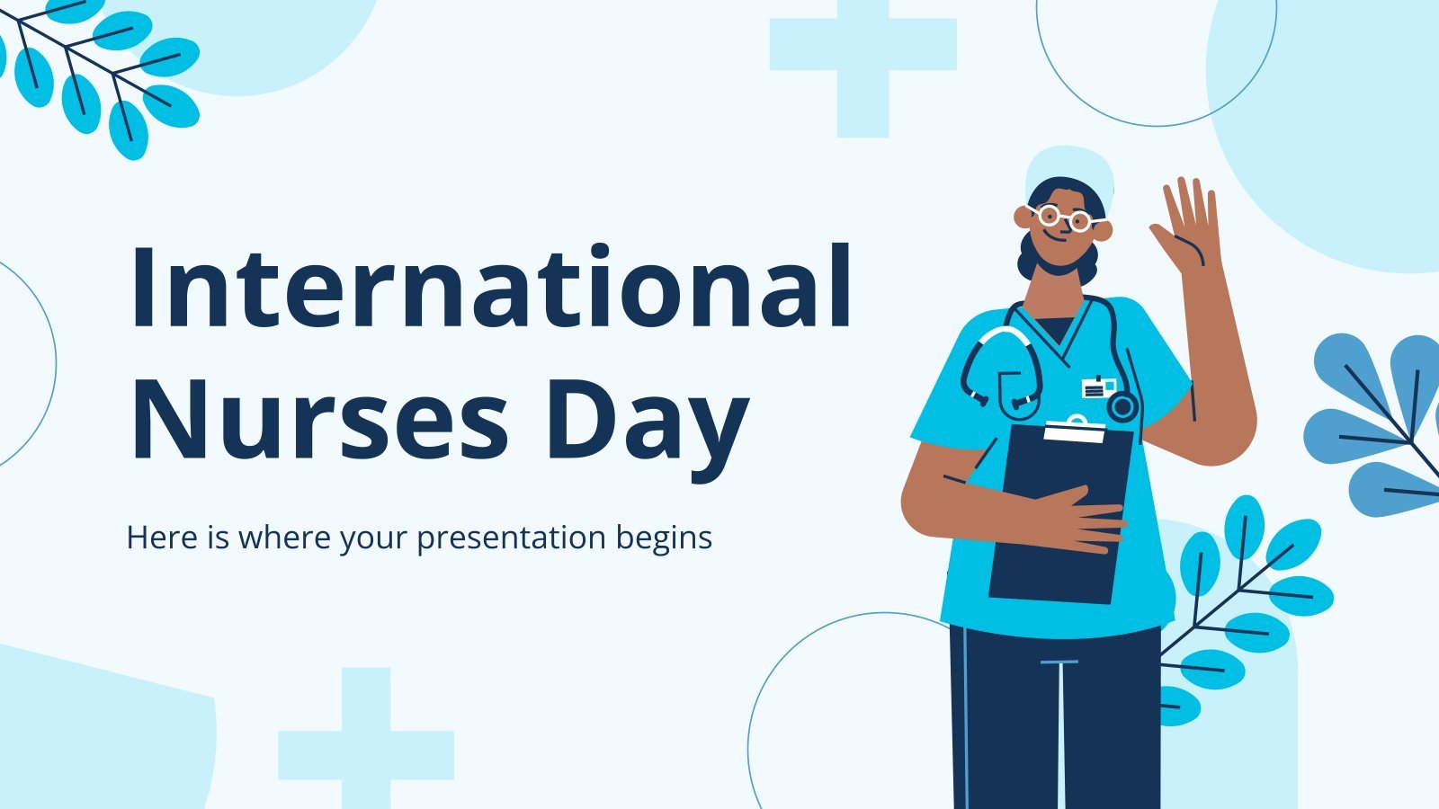 International Nurses Day presentation template 