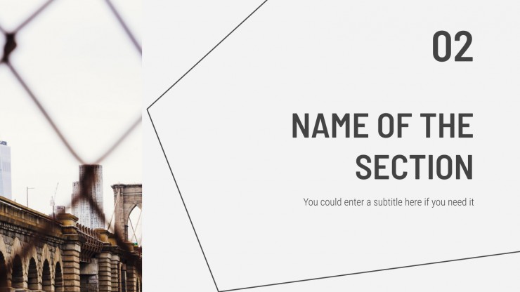 Annual Report presentation template