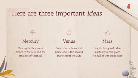 Plantilla de presentación Tema de álbum de recortes cottagecore