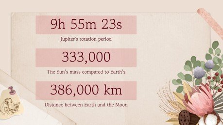 Plantilla de presentación Tema de álbum de recortes cottagecore