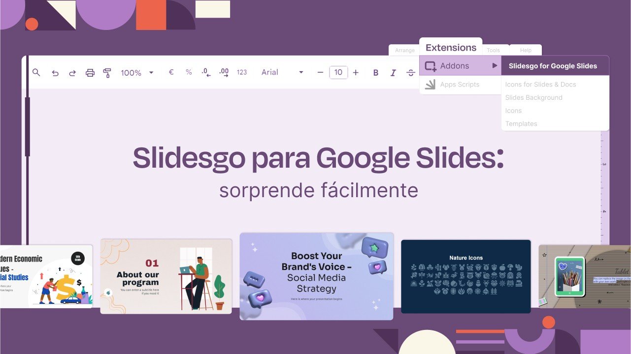 La forma más fácil de sorprender con Slidesgo para Google Slides | Tutoriales y Tips para tus presentaciones