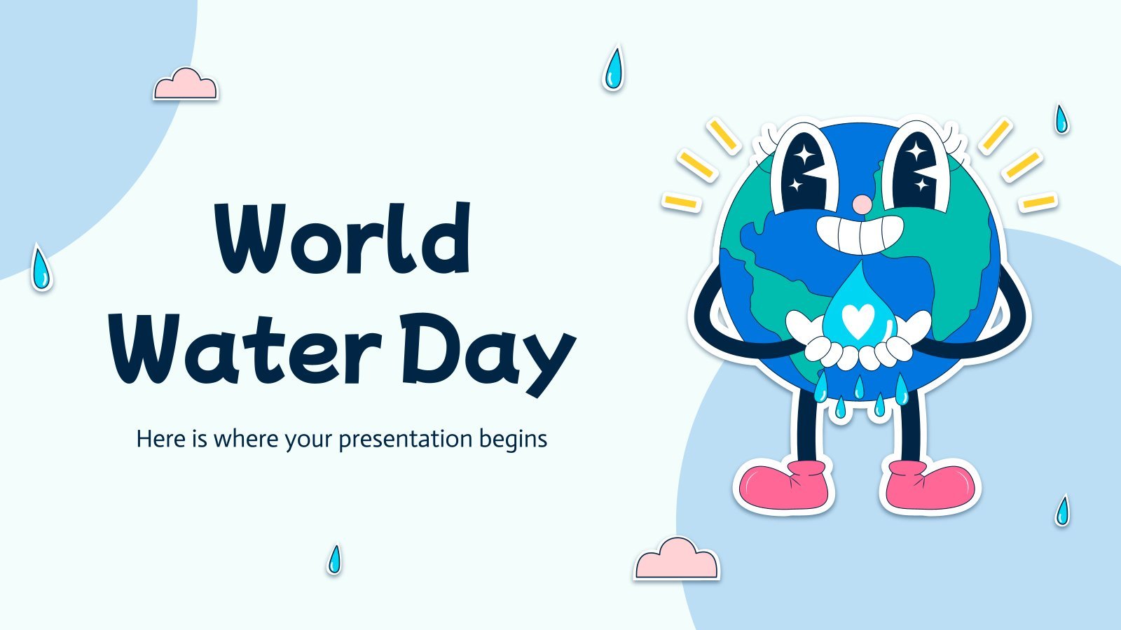 World Water Day presentation template 