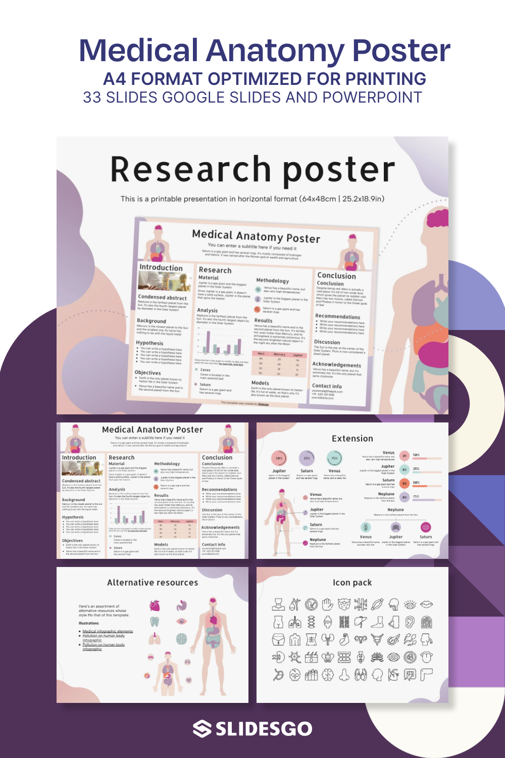 Medical Anatomy Poster Presentation