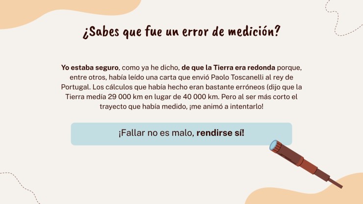 Plantilla de presentación Cristóbal Colón y el descubrimiento de América para niños