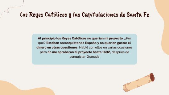 Plantilla de presentación Cristóbal Colón y el descubrimiento de América para niños