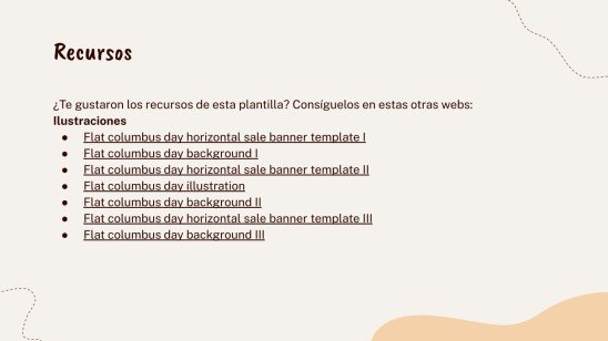 Plantilla de presentación Cristóbal Colón y el descubrimiento de América para niños