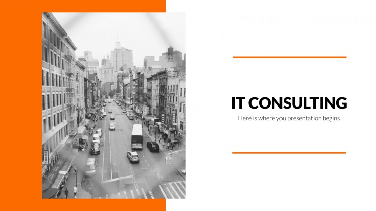 IT Consulting presentation template