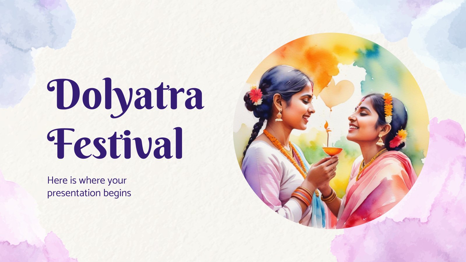 Dolyatra Festival presentation template 