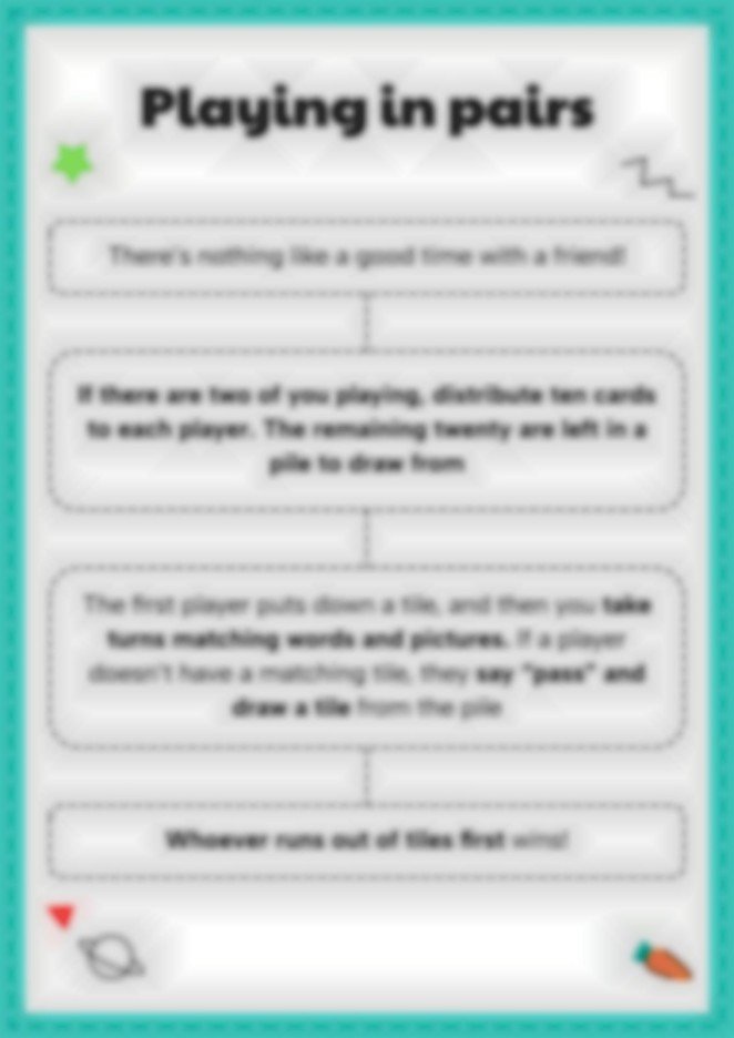 Word Dominoes: Beginning Reading and Reading Comprehension