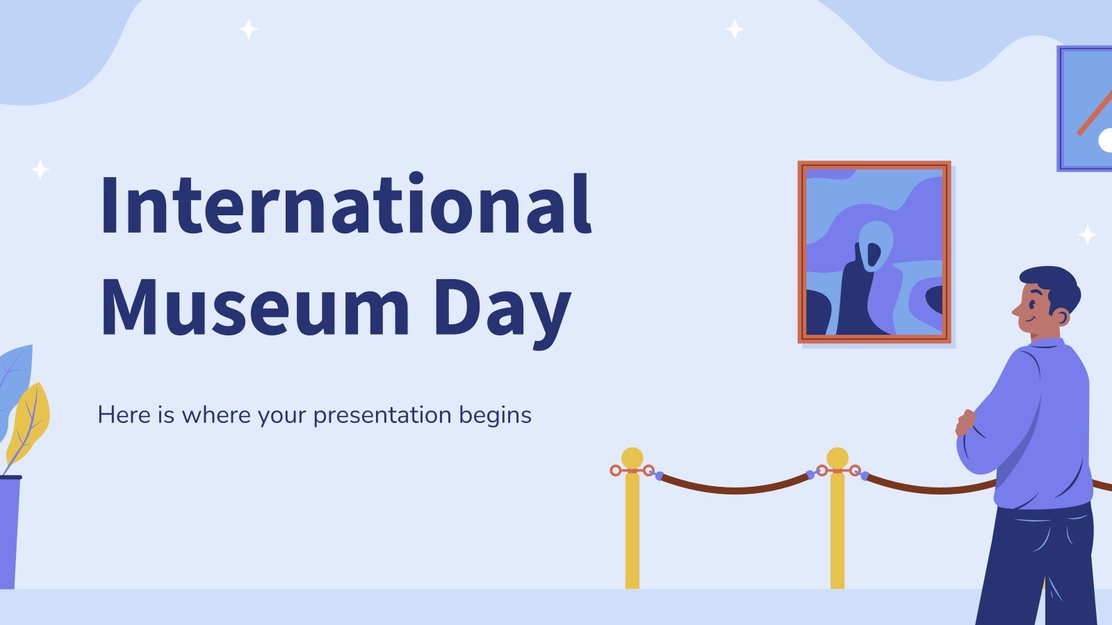 International Museum Day presentation template 