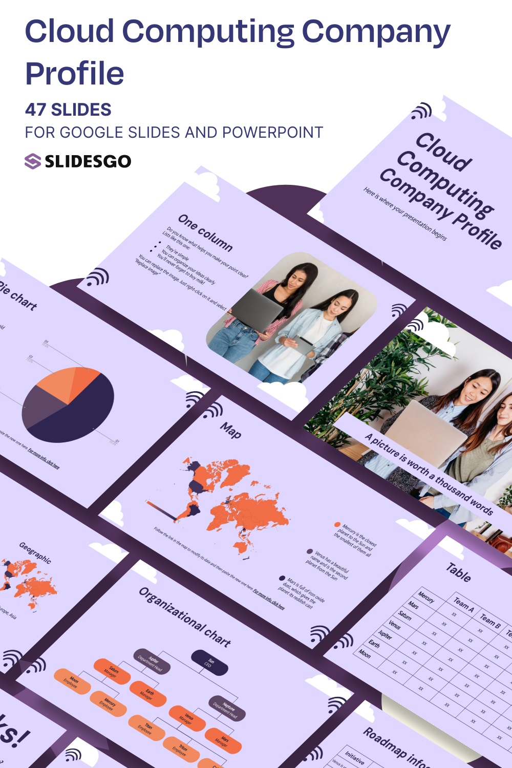 Cloud Computing Company Profile Presentation