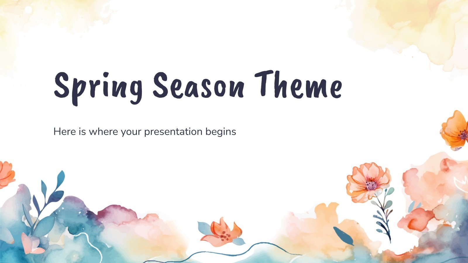 Spring Season Theme Presentation