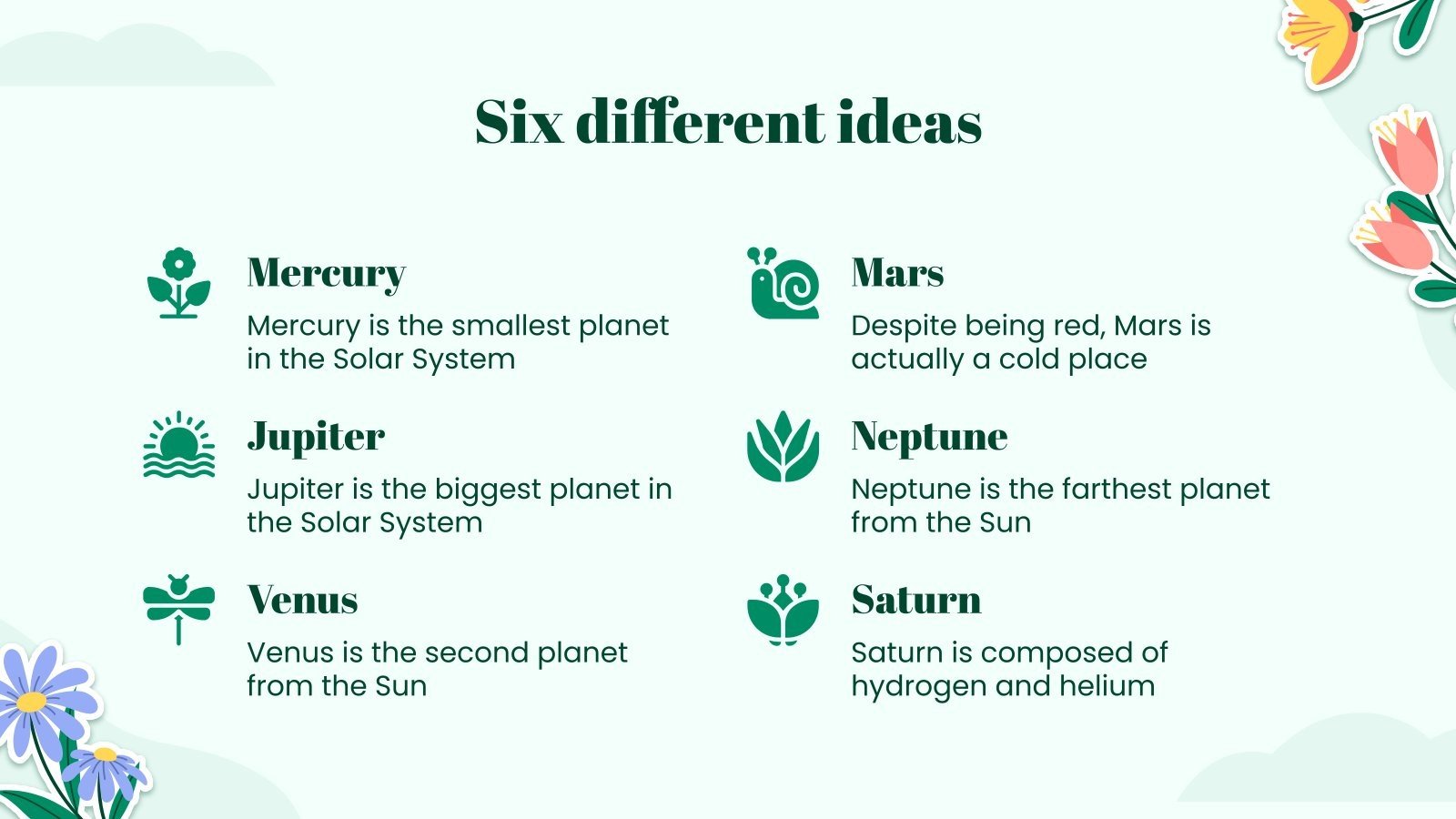 Spring Season Theme Presentation