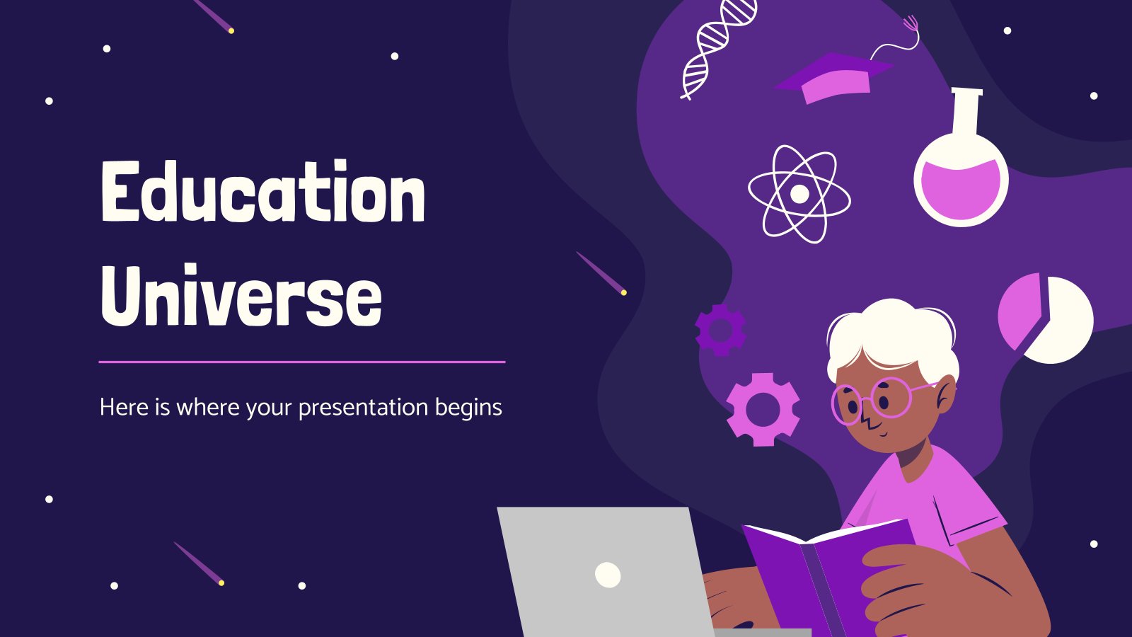 Education Universe presentation template 