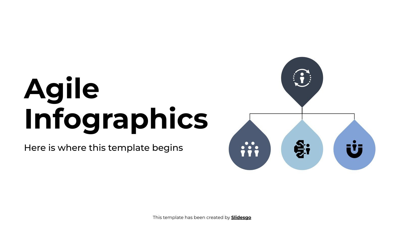 Infographies Agile Modèles de présentation